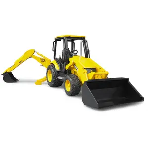 Car sets backhoe loader jcb midi cx Bruder image-3