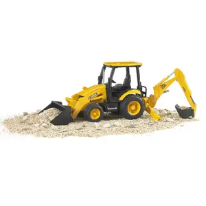 Car sets backhoe loader jcb midi cx Bruder image-2