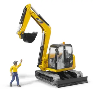 Bausätze Minibagger Kat und Figur Bruder image-1