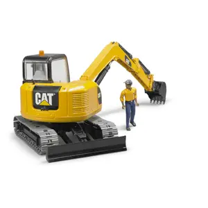 Bausätze Minibagger Kat und Figur Bruder image-2