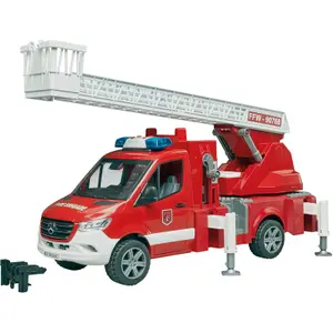 Autospiele Feuerwehrwagen mercedes Bruder