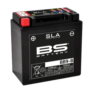 Motorcycle battery BS Battery BB9-B