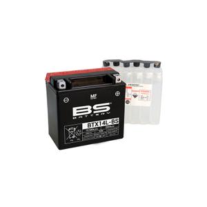 Fabriksaktiveret motorcykelbatteri BS Battery BTX14L image-1