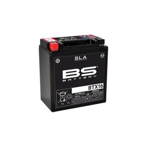 Fabriksaktiveret motorcykelbatteri BS Battery BTX16 image-2
