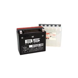 Fabriksaktiveret motorcykelbatteri BS Battery BTX20