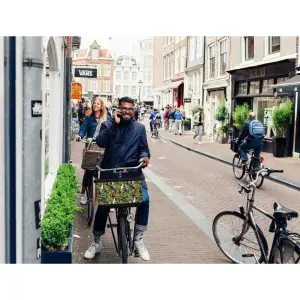 Universal luggage rack basket Quick-release fastener, secure The Basky Company Toucan image-3