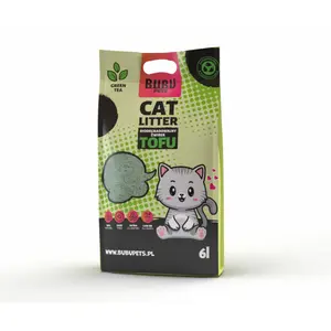 Katzenstreu aus grünem Tee BUBU Pets Tofu image-2