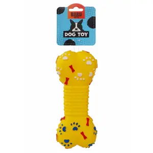 Brinquedo para cão com osso e impressão de patas BUBU Pets image-1