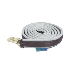 21200-91-training-lead-for-horse-and-dog-bucas-dublin-choc-silver-200-cm