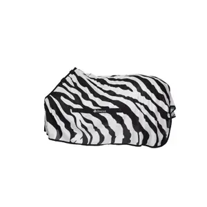 Κάλυμμα για άλογο με κάλυμμα λαιμού Bucas Buzz-Off Zebra image-1