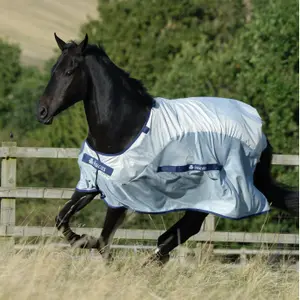 Fliegendecke für Pferde wasserdicht Bucas Buzz-Off Rain image-2