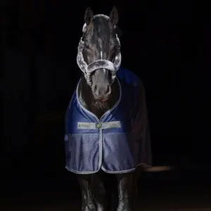 Fleece deken voor paard voor competitie Bucas Show-Line image-1