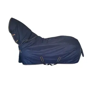 Wasserdichte Outdoor-Decke für Pferde mit Halsabdeckung Bucas Freedom 100g