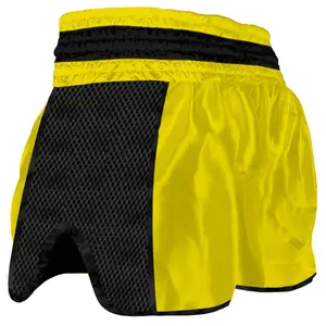 Thai boxing shorts Buddha Fight Wear Retro Premium image-1