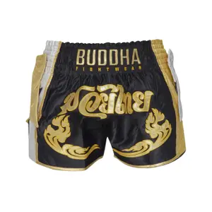 Calções de boxe tailandês Buddha Fight Wear Infinity image-0