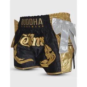Calções de boxe tailandês Buddha Fight Wear Infinity image-1