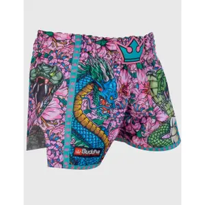 Short de boxeo tailandés Buddha Fight Wear Paradise image-2
