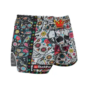 Short de boxeo santa muerte Thaï Buddha Fight Wear image-0