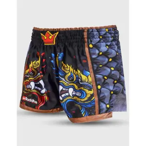 Short de boxe Thaï Buddha Fight Wear Snake image-1
