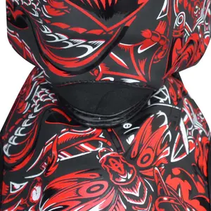 Thai boxing shin guards Buddha Fight Wear Demon image-4