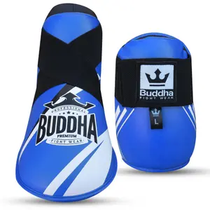 Thai boxing shin guards Buddha Fight Wear image-1