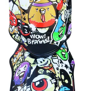 Caneleiras de boxe tailandês Buddha Fight Wear Zipp image-4