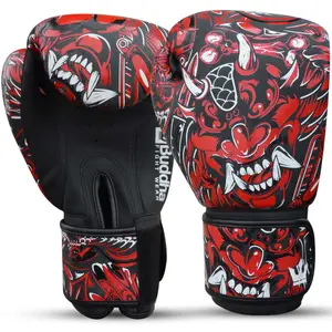 Gants de boxe Thaï Buddha Fight Wear Demon image-0