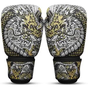 Gants de boxe Thaï Buddha Fight Wear Fancy Dragon image-0