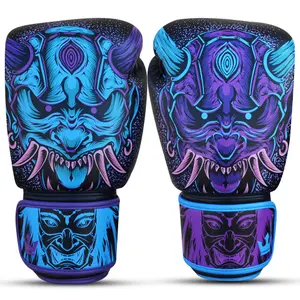 Gants de boxe Thaï Buddha Fight Wear Luzbel image-0