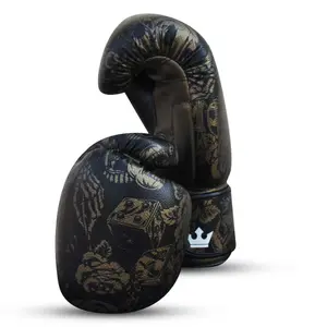 Gants de boxe Thaï Buddha Fight Wear Night Skull image-3