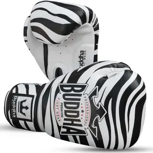 Gants de boxe Thaï Buddha Fight Wear Zebra image-1