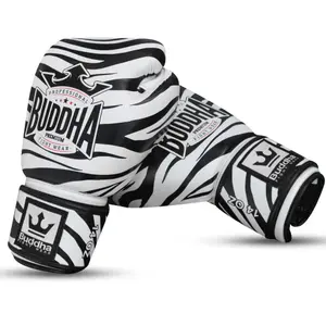 Gants de boxe Thaï Buddha Fight Wear Zebra image-2