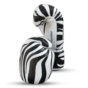 Gants de boxe Thaï Buddha Fight Wear Zebra image-4