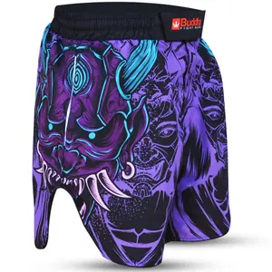 MMA-Shorts Buddha Fight Wear Luzbel image-3