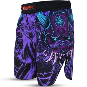 MMA-Shorts Buddha Fight Wear Luzbel image-2