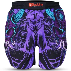 MMA-Shorts Buddha Fight Wear Luzbel image-1