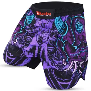 MMA-Shorts Buddha Fight Wear Luzbel image-0