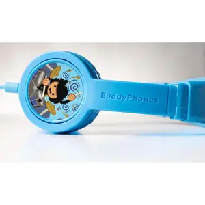 Foldable headset with child microphone BuddyPhones Explore Plus image-2
