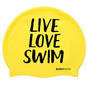 Silicone bathing cap BuddySwim LLS
