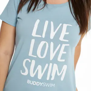 Koszulka damska BuddySwim Live Love Swim image-2