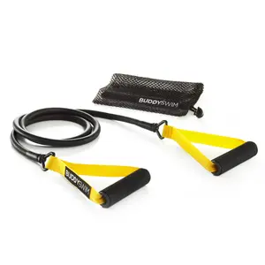 Weerstandsband met verwisselbaar blad en handgrepen - Touwen BuddySwim Classic dryland Light