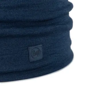 Thick merino wool neck warmer Buff Solid image-2