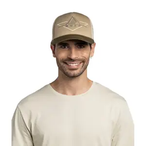 Trucker-kasket Buff Brak image-1