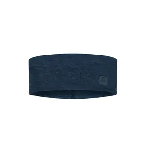 Diadema ancha de lana merina para mujer Buff Solid