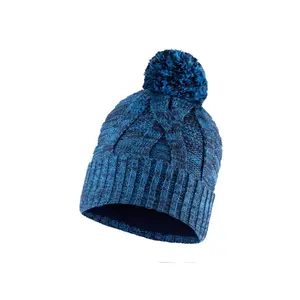 Children's knitted hat &amp; fleece Buff Blein image-0