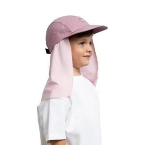 Children's 5 Panel Cap Buff Desert Solid image-2