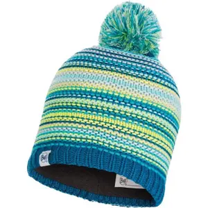 Children's knitted hat Buff amity turquoise image-0