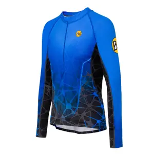 T-shirt met lange mouwen Buff aten blue m image-0