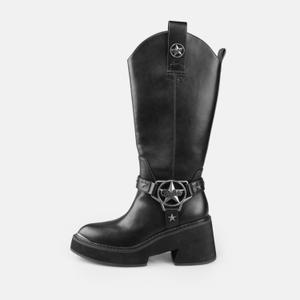 Women's boots Buffalo Bull Star Biker Hi image-1