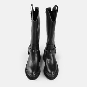 Women's boots Buffalo Bull Star Biker Hi image-3